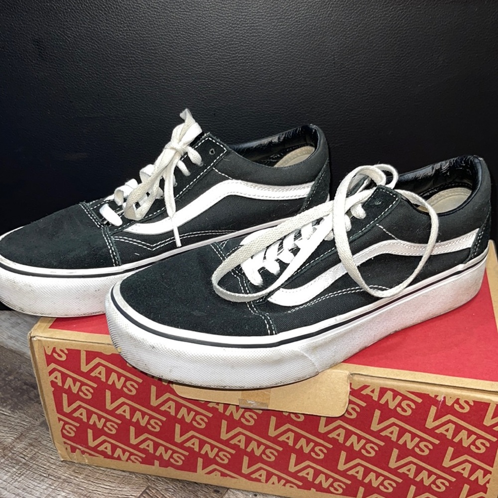 Old school platform vans